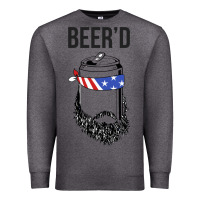 Charcoal Heather beer'd funny Premium Sweatshirt - artisFamous
