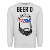 Dove Grey beer'd funny Premium Sweatshirt - artisFamous