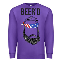 Purple beer'd funny Premium Sweatshirt - artisFamous