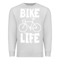 Dove Grey bike life Premium Sweatshirt - artisFamous
