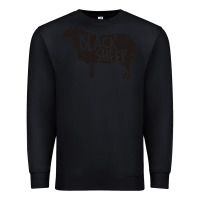 Black black sheep silhouette Premium Sweatshirt - artisFamous