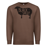 Chestnut black sheep silhouette Premium Sweatshirt - artisFamous