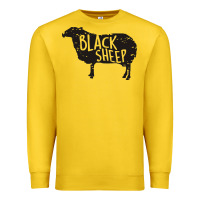 Lemon black sheep silhouette Premium Sweatshirt - artisFamous