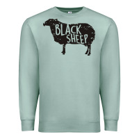 Seafoam black sheep silhouette Premium Sweatshirt - artisFamous