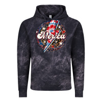 Cloud Black Western Merica Patriotic 4th of July Vintage Hoodie - LillyAllenDesigns