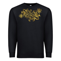 Black Gold2 Premium Sweatshirt - artisFamous