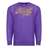 Purple Gold2 Premium Sweatshirt - artisFamous