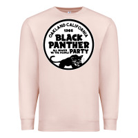 Pale Pink oakland california 1966 black panther party Premium Sweatshirt - artisFamous