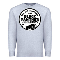 Heather Grey oakland california 1966 black panther party Premium Sweatshirt - artisFamous