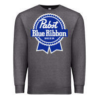 Charcoal Heather pabst blue ribbon Premium Sweatshirt - artisFamous