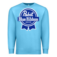 Ocean Blue pabst blue ribbon Premium Sweatshirt - artisFamous