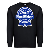 Black pabst blue ribbon Premium Sweatshirt - artisFamous
