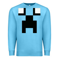 Ocean Blue Creeper Squad Premium Sweatshirt - artisFamous