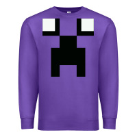 Purple Creeper Squad Premium Sweatshirt - artisFamous