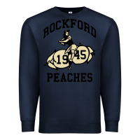 Navy rockford peaches Premium Sweatshirt - artisFamous