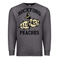 Charcoal Heather rockford peaches Premium Sweatshirt - artisFamous