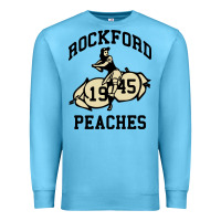 Ocean Blue rockford peaches Premium Sweatshirt - artisFamous