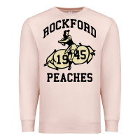 Pale Pink rockford peaches Premium Sweatshirt - artisFamous