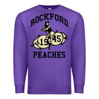 Purple rockford peaches Premium Sweatshirt - artisFamous