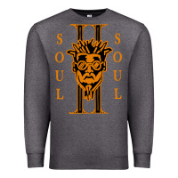 Charcoal Heather soul ii Premium Sweatshirt - artisFamous