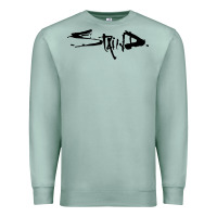 Seafoam staind Premium Sweatshirt - artisFamous