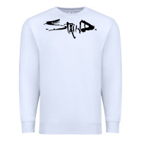 White staind Premium Sweatshirt - artisFamous