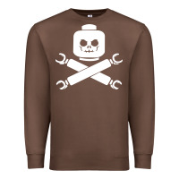Chestnut block face pirate Premium Sweatshirt - artisFamous