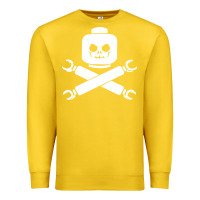 Lemon block face pirate Premium Sweatshirt - artisFamous