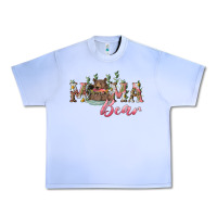 Grape Ice Mama bear with daisy Urban Heavy Tee - RanaPortraitStore