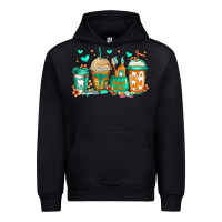 Black dental life coffee cups Urban Hoodie - Jasminsmagicworld