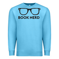 Ocean Blue book nerd Premium Sweatshirt - artisFamous