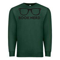 Sports Green book nerd Premium Sweatshirt - artisFamous