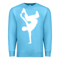 Ocean Blue breakdancer Premium Sweatshirt - artisFamous