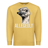 Antique Gold letterkenny allegedly ostrich funny Premium Sweatshirt - artisFamous