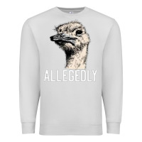 Dove Grey letterkenny allegedly ostrich funny Premium Sweatshirt - artisFamous