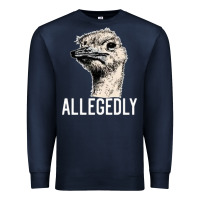 Navy letterkenny allegedly ostrich funny Premium Sweatshirt - artisFamous