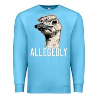 Ocean Blue letterkenny allegedly ostrich funny Premium Sweatshirt - artisFamous