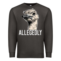 Smoke letterkenny allegedly ostrich funny Premium Sweatshirt - artisFamous