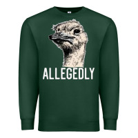 Sports Green letterkenny allegedly ostrich funny Premium Sweatshirt - artisFamous