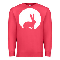 Cardinal bunny and full moon funny Premium Sweatshirt - artisFamous