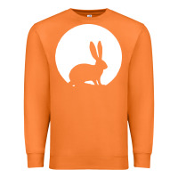 Carrot bunny and full moon funny Premium Sweatshirt - artisFamous