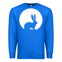 True Royal bunny and full moon funny Premium Sweatshirt - artisFamous