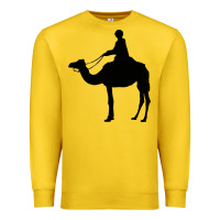 Lemon camel rider Premium Sweatshirt - artisFamous