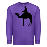 Purple camel rider Premium Sweatshirt - artisFamous