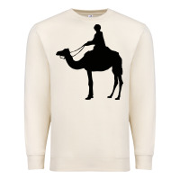 Sandshell camel rider Premium Sweatshirt - artisFamous