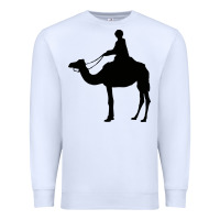 White camel rider Premium Sweatshirt - artisFamous
