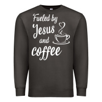 Smoke Fueled by jesus and coffee Premium Sweatshirt - artisFamous