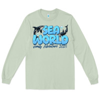Matcha Sea World Family Adventure 2025 Long Sleeve Tee - CowhideDigitalArt