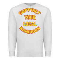 Oatmeal Heather bandidos support your local texas Premium Sweatshirt - artisFamous