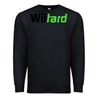 Black wii tard Premium Sweatshirt - artisFamous